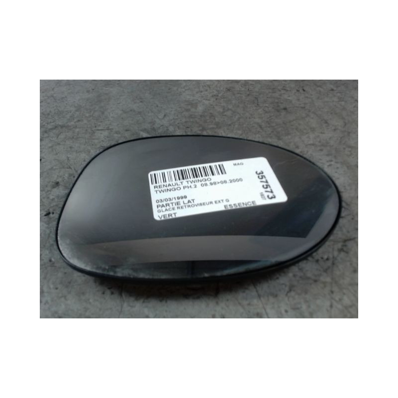 GLACE RETROVISEUR EXT G RENAULT TWINGO PH.2  98-2000