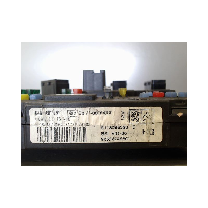 BOITIER GESTION HABITACLE PEUGEOT 206 SW 02-06