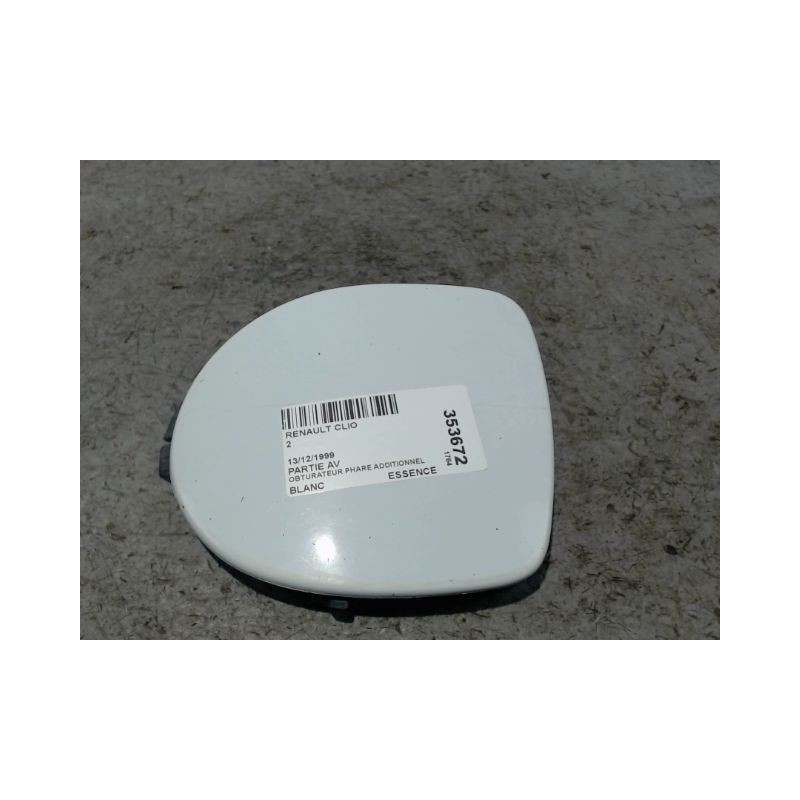 OBTURATEUR PHARE ADDITIONNEL PARE-CHOC AVD RENAULT CLIO II PH.1 98-2001