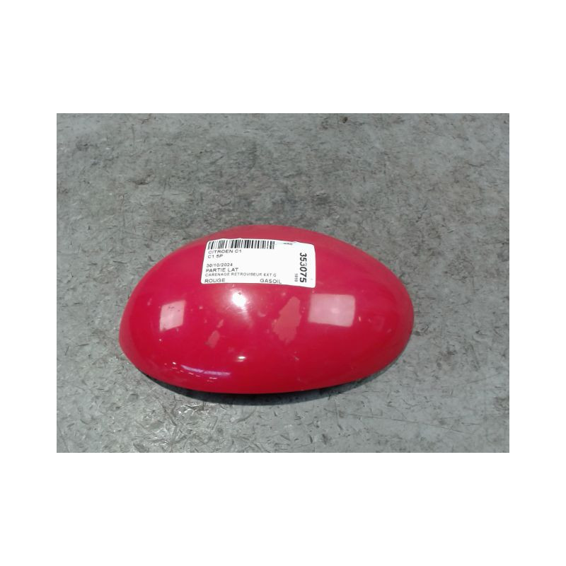 CARENAGE RETROVISEUR EXTERIEUR GAUCHE CITROEN C1 5P