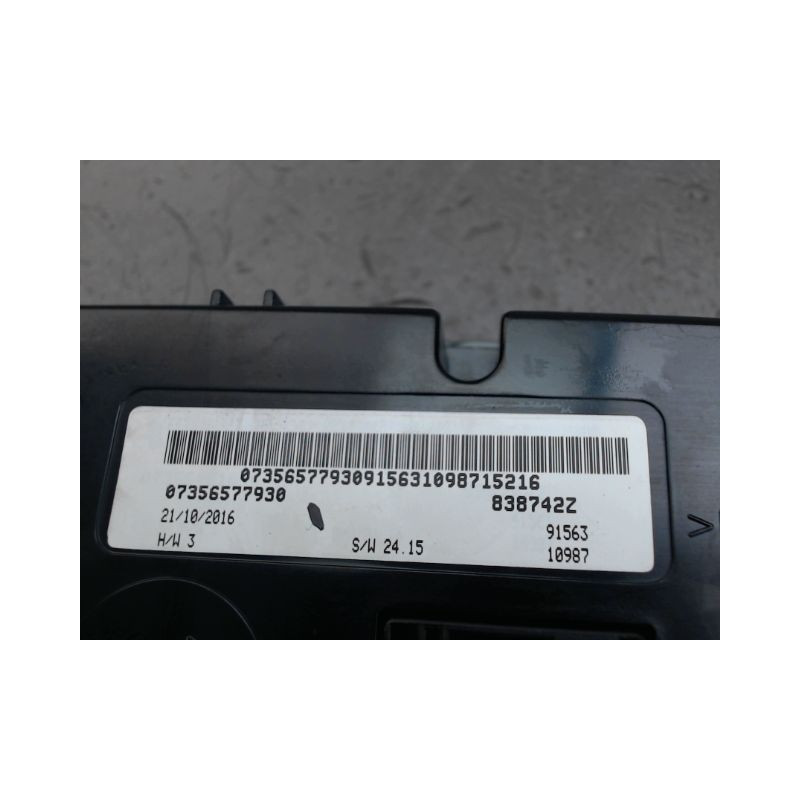 COMMANDE DE CHAUFFAGE JEEP RENEGADE