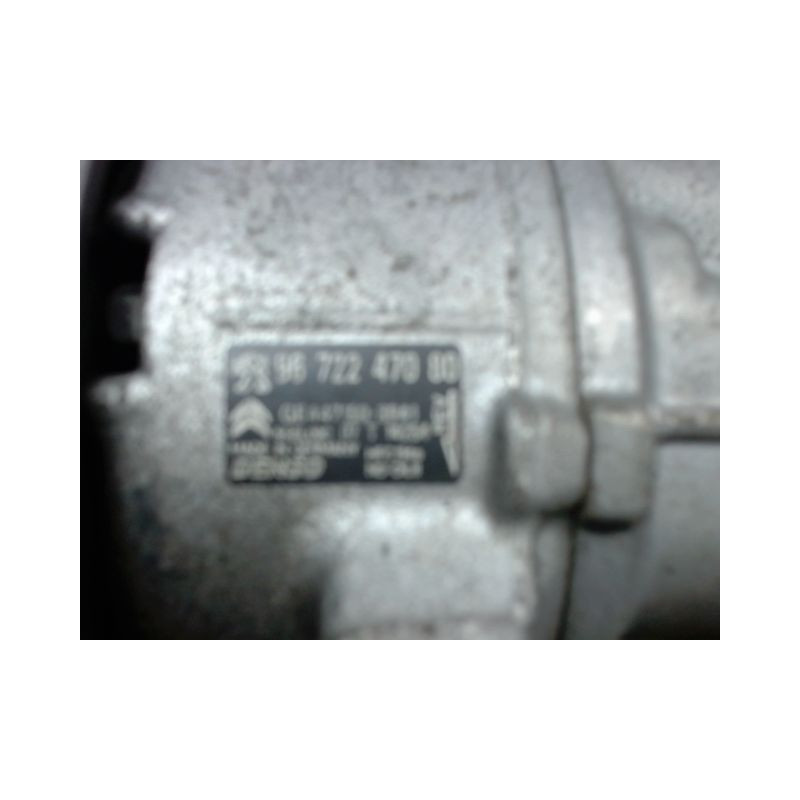 COMPRESSEUR AIR CONDITIONNE CITROEN C3