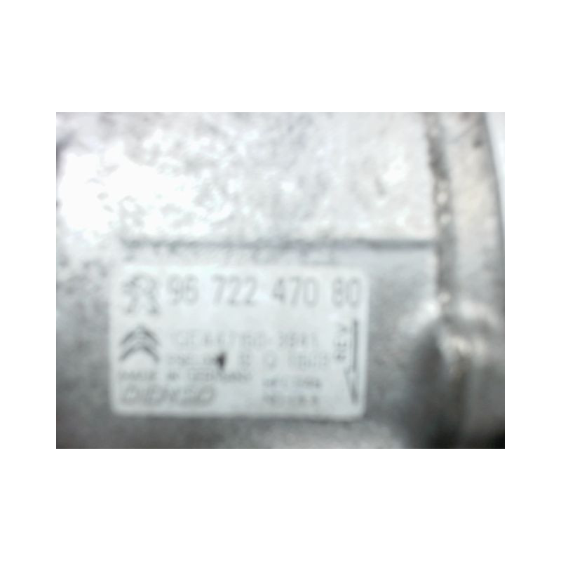 COMPRESSEUR AIR CONDITIONNE CITROEN C3