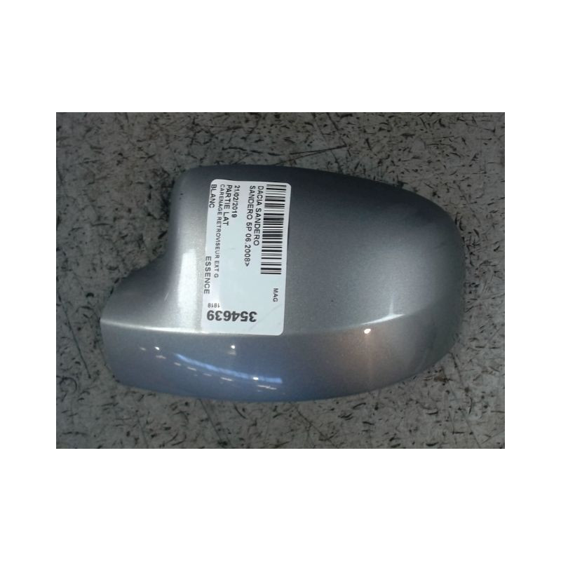 CARENAGE RETROVISEUR EXTERIEUR GAUCHE DACIA SANDERO 2008-