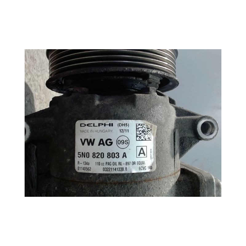 COMPRESSEUR AIR CONDITIONNE VOLKSWAGEN POLO 2009-