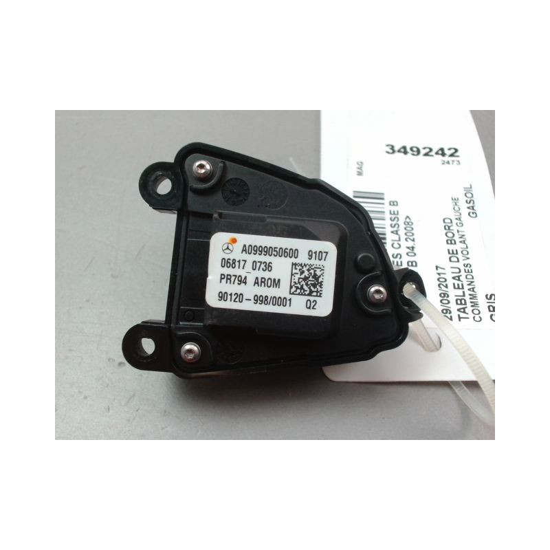 COMMANDES VOLANT GAUCHE  MERCEDES CLASSE B 2008-