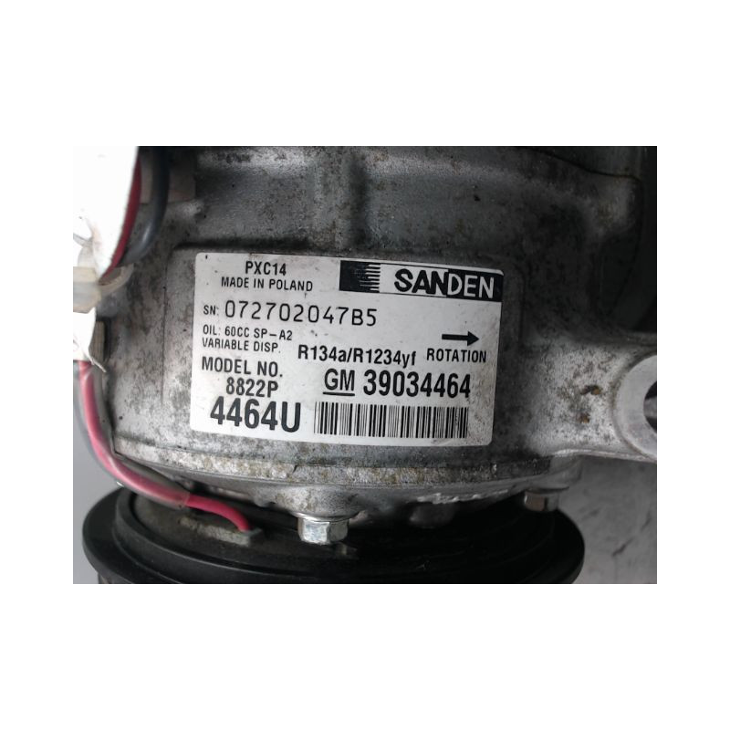 COMPRESSEUR AIR CONDITIONNE OPEL INSIGNIA
