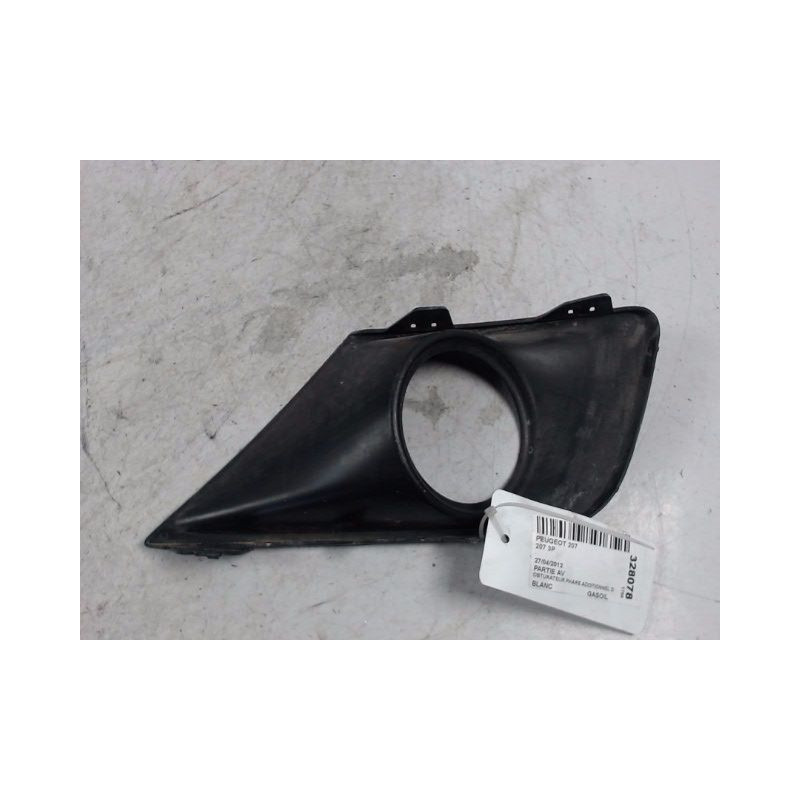 OBTURATEUR PHARE ADDITIONNEL PARE-CHOC AVD PEUGEOT 207 3P