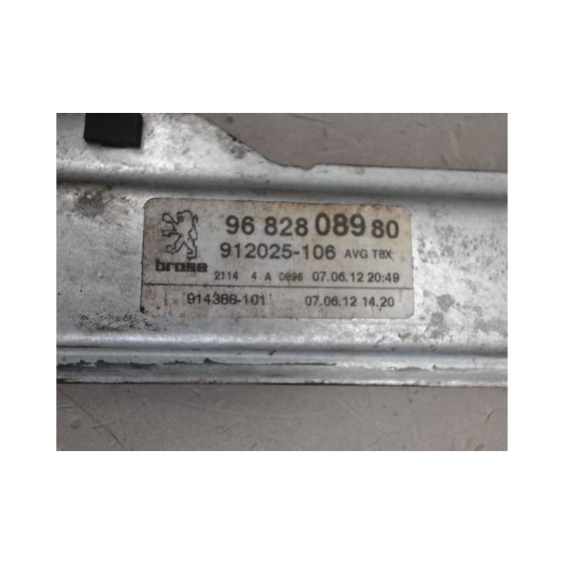 MECANISME LEVE-GLACE AVANT GAUCHE PEUGEOT 3008