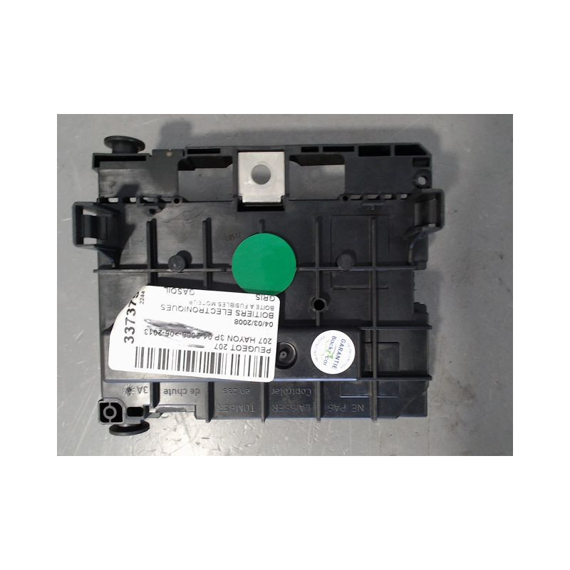 BOITE A FUSIBLES PEUGEOT 207 2006-2013