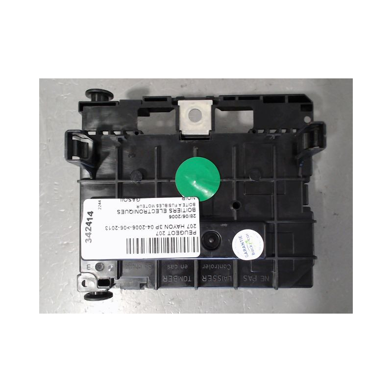 BOITE A FUSIBLES PEUGEOT 207 2006-2013