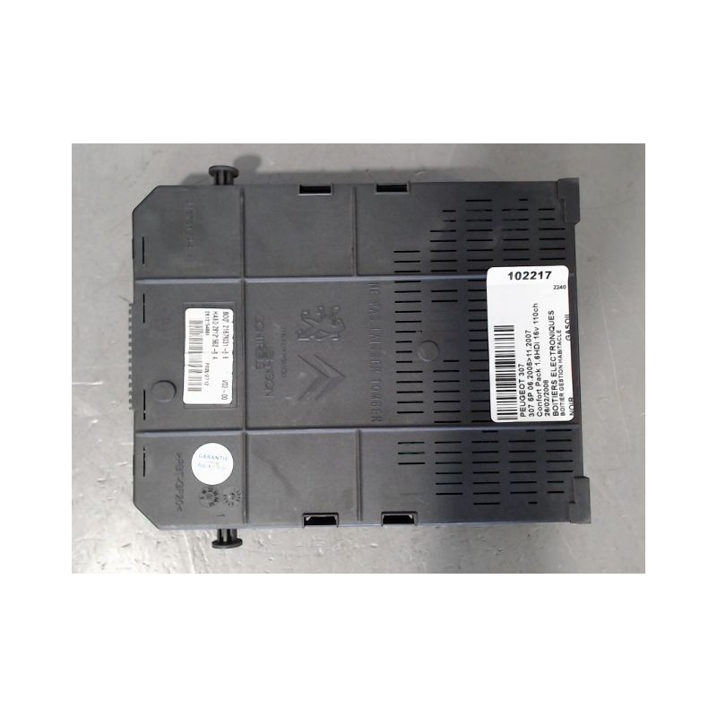 BOITIER GESTION HABITACLE PEUGEOT 307 2005-2007