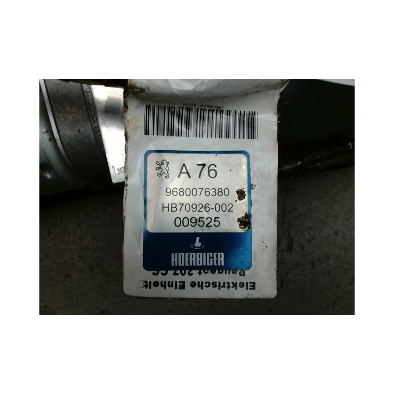 MOTEUR TOIT OUVRANT PEUGEOT 207 CC