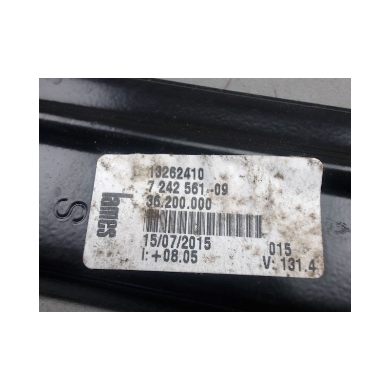 MECANISME LEVE-GLACE AVANT GAUCHE B.M.W. SERIE 1