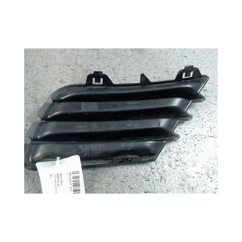 OBTURATEUR PHARE ADDITIONNEL PARE-CHOC AVD PEUGEOT 207 2009-