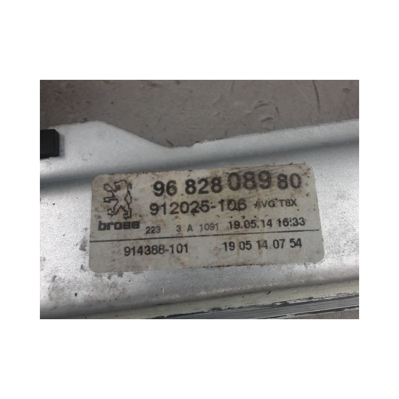 MECANISME LEVE-GLACE AVANT GAUCHE PEUGEOT 3008