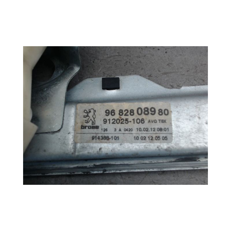 MECANISME LEVE-GLACE AVANT GAUCHE PEUGEOT 3008