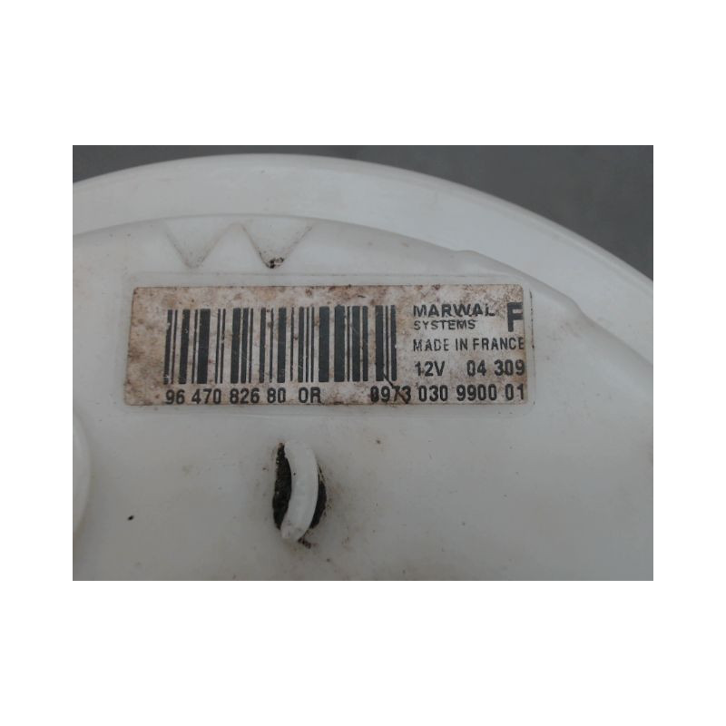 POMPE CARBURANT IMMERGEE PEUGEOT 407