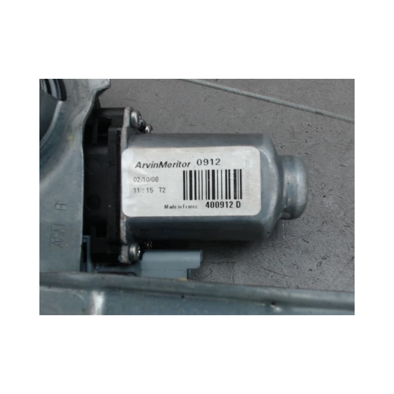 MECANISME LEVE-GLACE AVANT DROIT PEUGEOT 207