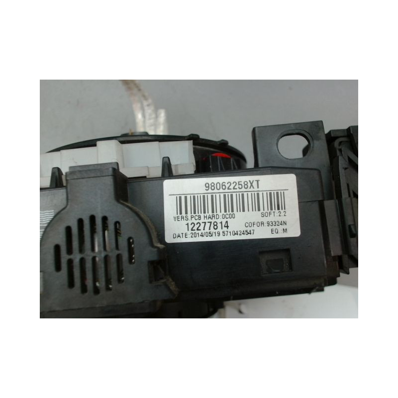 BLOC COMMODOS PEUGEOT PARTNER FG II PHASE 2 (B9) 2012-2015
