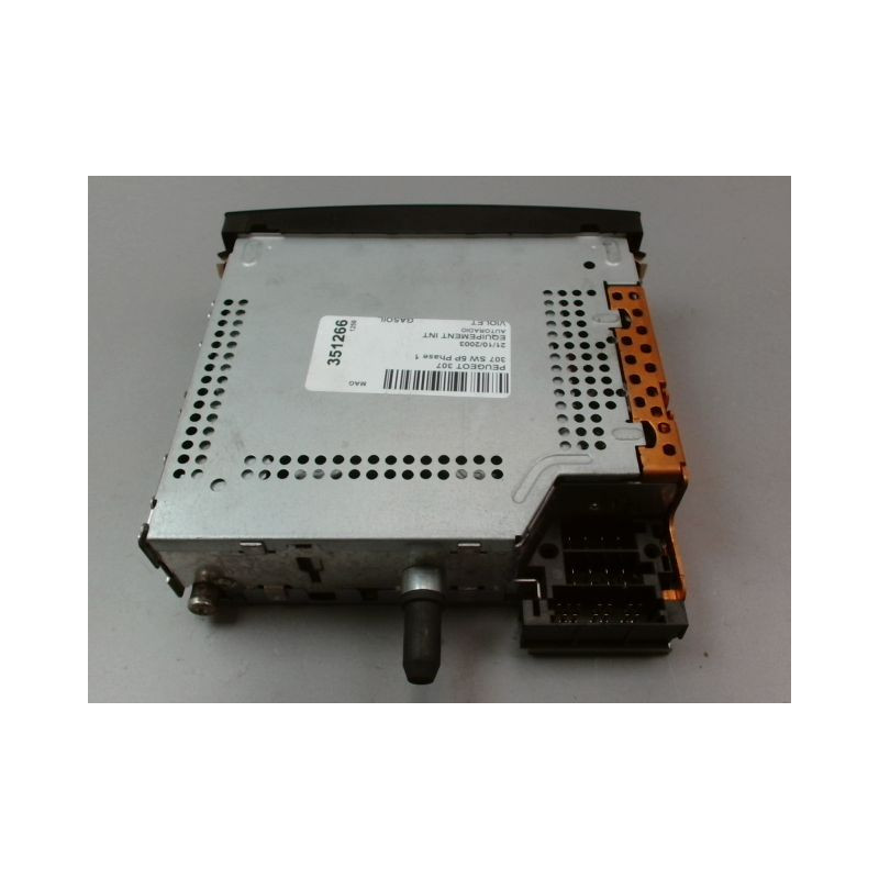 AUTORADIO PEUGEOT 307 SW Phase 1 2002-2005