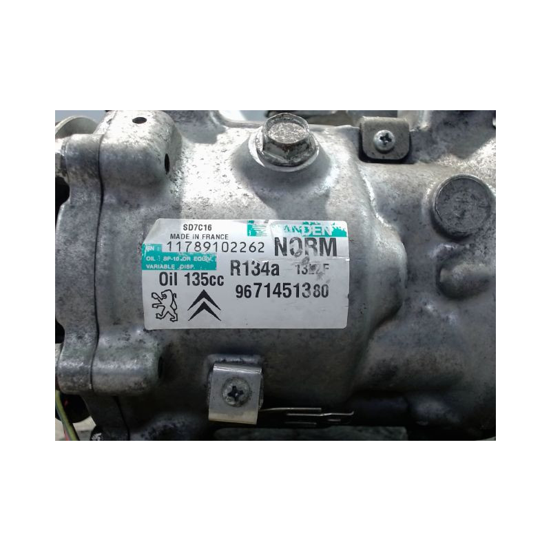 COMPRESSEUR AIR CONDITIONNE PEUGEOT 3008 2009-