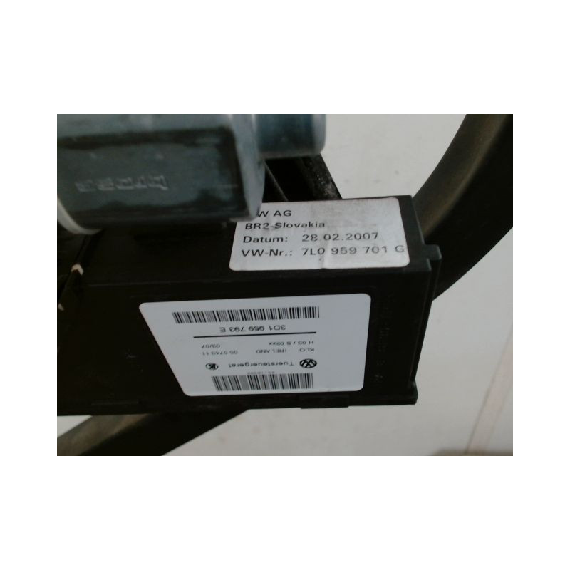 MECANISME LEVE-GLACE AVANT GAUCHE PORSCHE CAYENNE