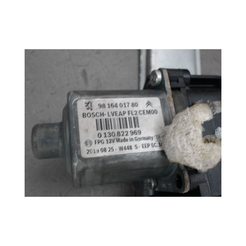 MECANISME LEVE-GLACE AVANT GAUCHE PEUGEOT 208