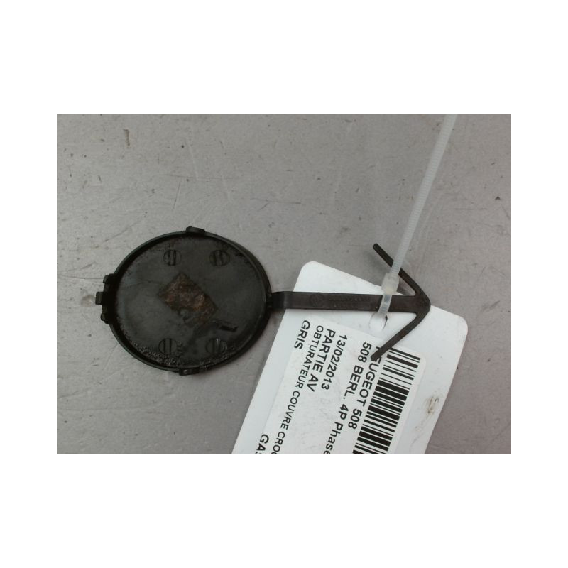 OBTURATEUR COUVRE CROCHET DE BOUCLIER AV PEUGEOT 508 BERL. Phase 1 2011-...