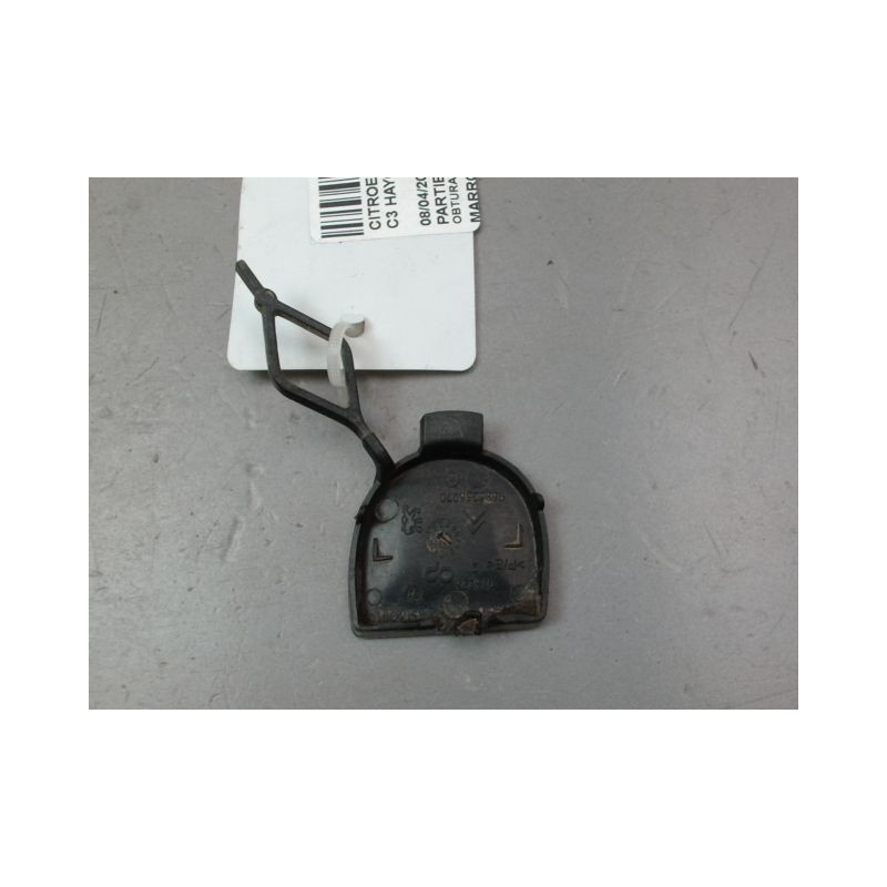 OBTURATEUR COUVRE CROCHET DE BOUCLIER AR CITROEN C3 II Phase 1 (A51) 2009-2013