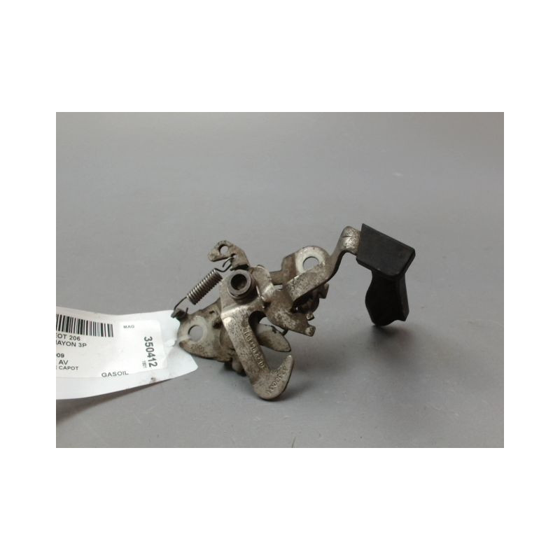 SERRURE CAPOT PEUGEOT 206 + 2009-2013