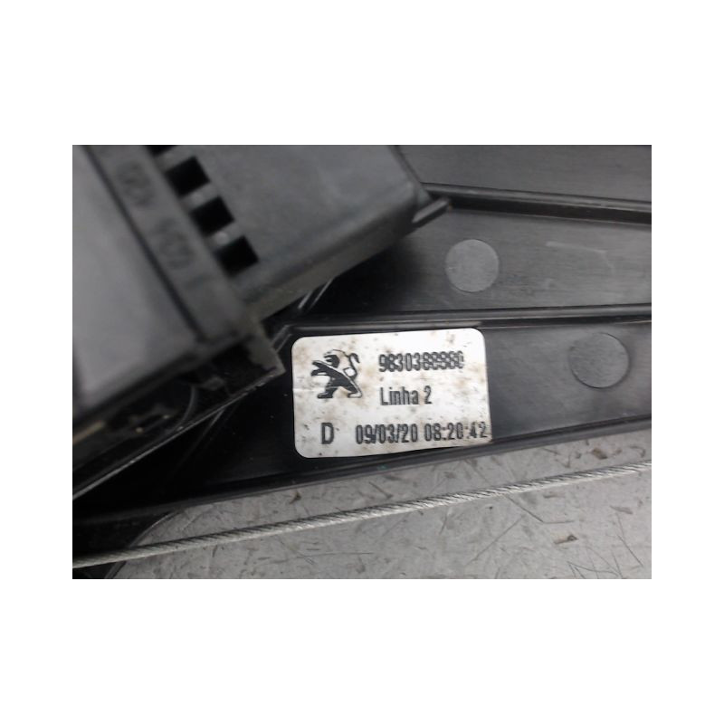 MECANISME LEVE-GLACE ARRIERE DROIT PEUGEOT 3008
