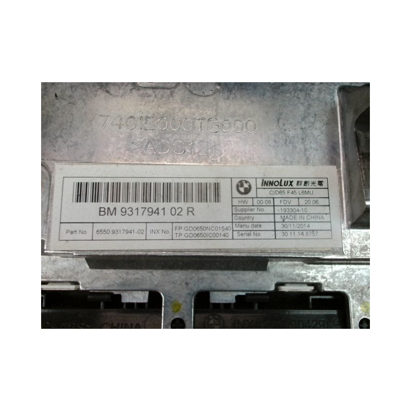 ECRAN GPS BMW SERIE 3