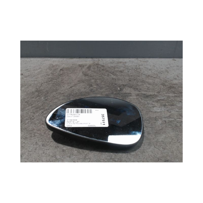 GLACE RETROVISEUR EXT G CITROEN C4 2008-
