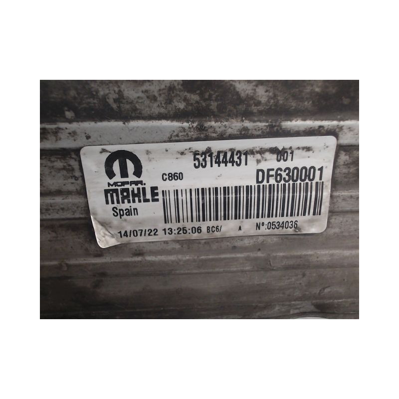 ECHANGEUR AIR OPEL MOVANO