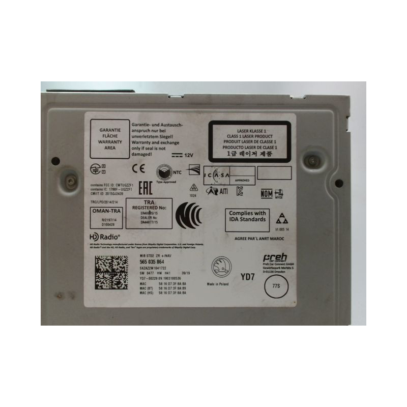 AUTORADIO SKODA OCTAVIE COMBI 2005-