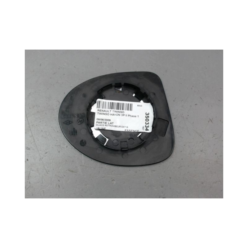GLACE RETROVISEUR EXT G RENAULT TWINGO II Phase 1 2007-2011