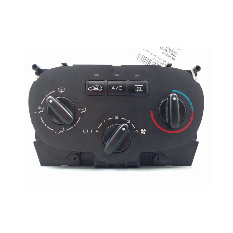 COMMANDE DE CHAUFFAGE PEUGEOT 307 Phase 1 2001-2005