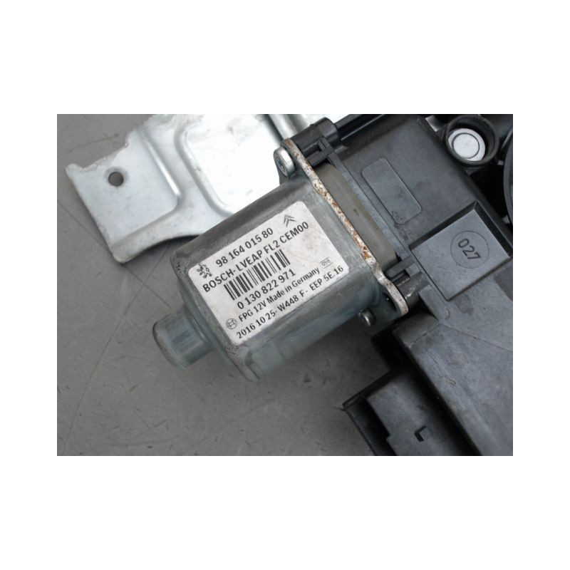 MECANISME LEVE-GLACE ARRIERE GAUCHE PEUGEOT 2008