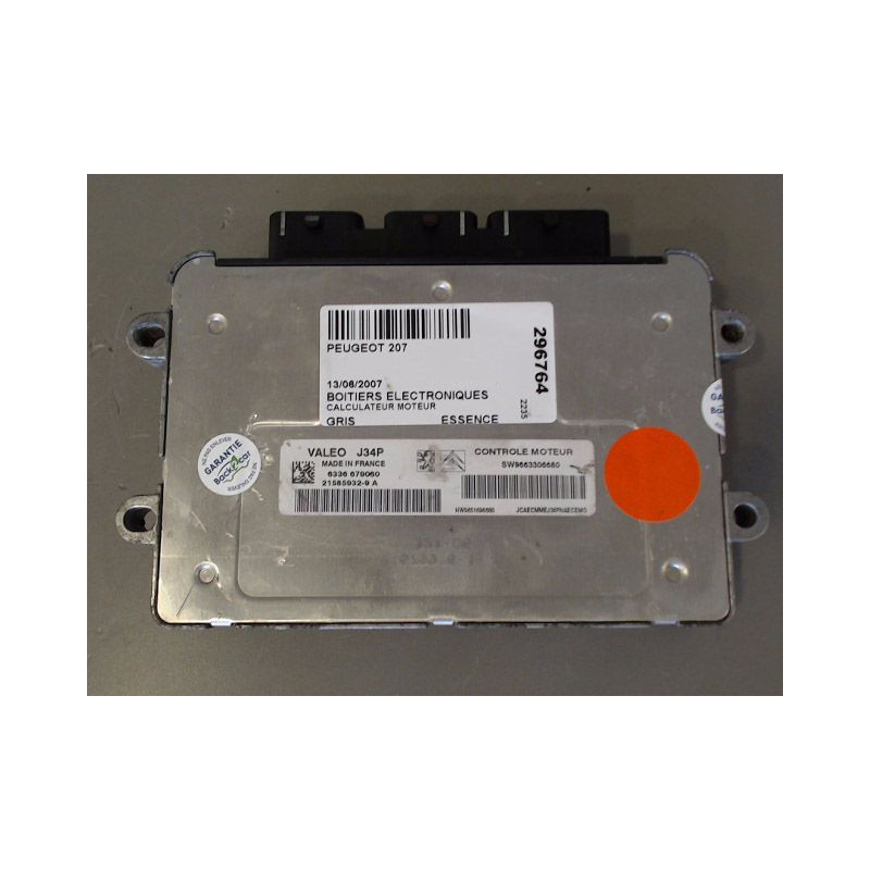 CALCULATEUR MOTEUR PEUGEOT 207