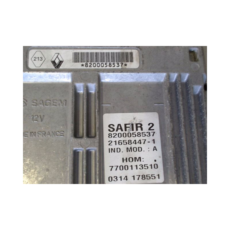 CALCULATEUR MOTEUR RENAULT TWINGO PH.2  98-2000
