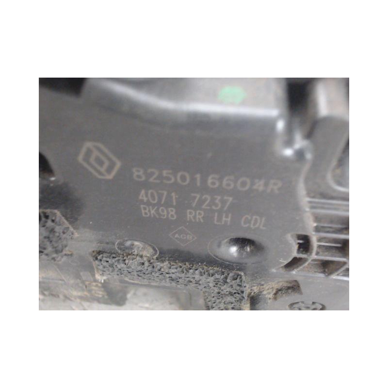 SYSTEME CONDAMNATION ARRIERE GAUCHE RENAULT CLIO