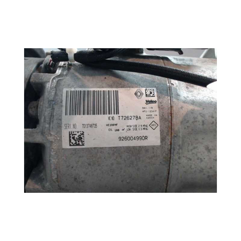 COMPRESSEUR AIR CONDITIONNE RENAULT CLIO IV