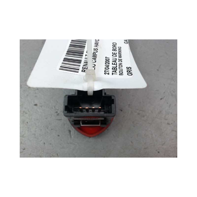 BOUTON DE WARNING RENAULT CLIO CAMPUS II Phase 1 2006-2009