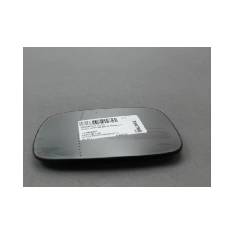 GLACE RETROVISEUR EXT G RENAULT CLIO III Phase 1 2005-2009