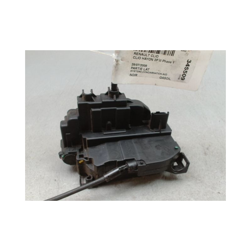 SYSTEME CONDAMNATION AVANT DROIT RENAULT CLIO III Phase 1 2005-2009