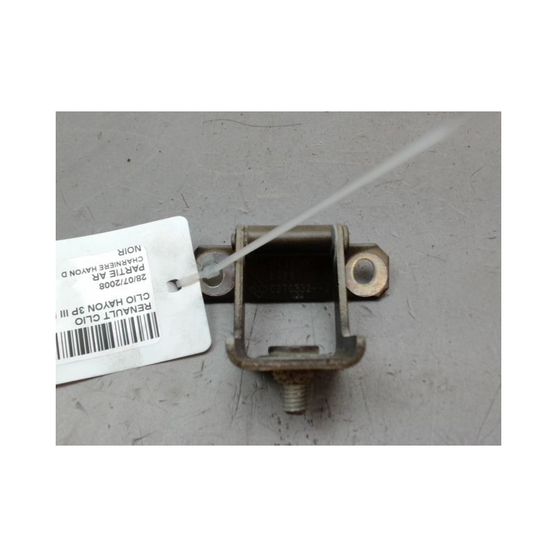 CHARNIERE HAYON D RENAULT CLIO III Phase 1 2005-2009