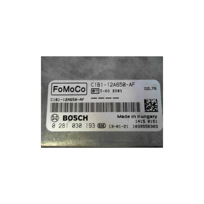 CALCULATEUR MOTEUR FORD FIESTA 2012-