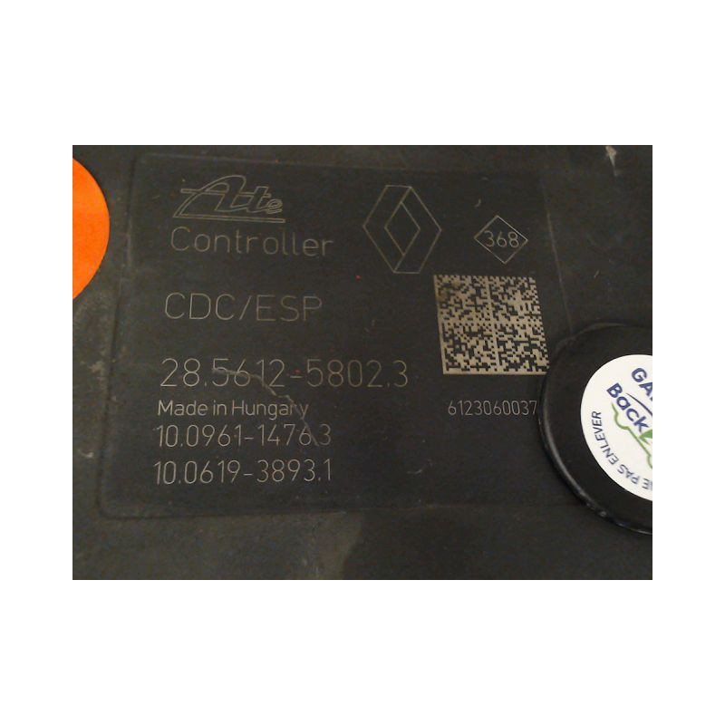 UNITE HYDRAULIQUE ABS RENAULT MEGANE