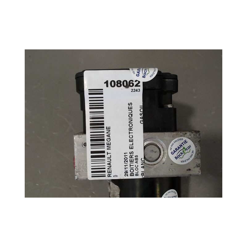UNITE HYDRAULIQUE ABS RENAULT MEGANE